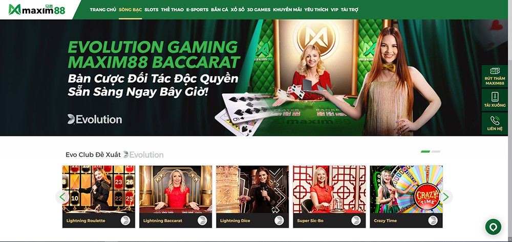 Chơi casino trực tuyến trên điện thoại