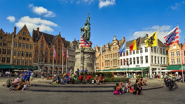 Foto de Brujas, Bélgica - Plaza de Mercado